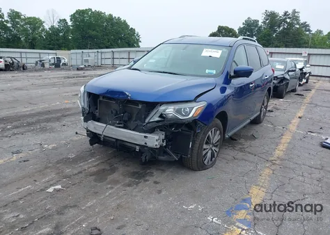 2019 Nissan Pathfinder Sl from USA, damaged, VIN 5N1DR2MM1KC619977